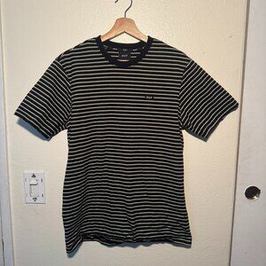 HUF Men's Black and White T-shirt